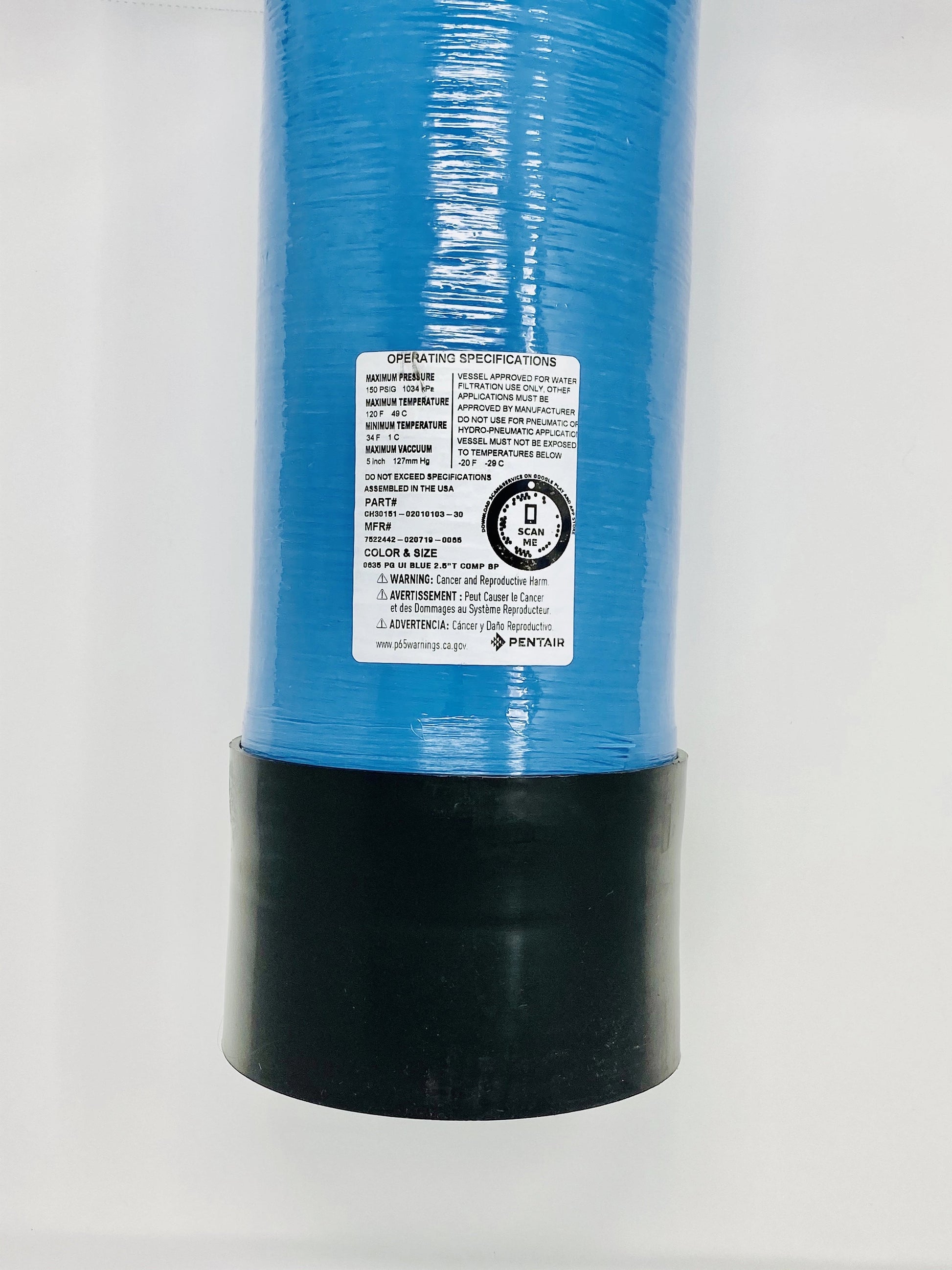 Whole House Water Filter Replacement Tank - USA-300R - USA Filtration