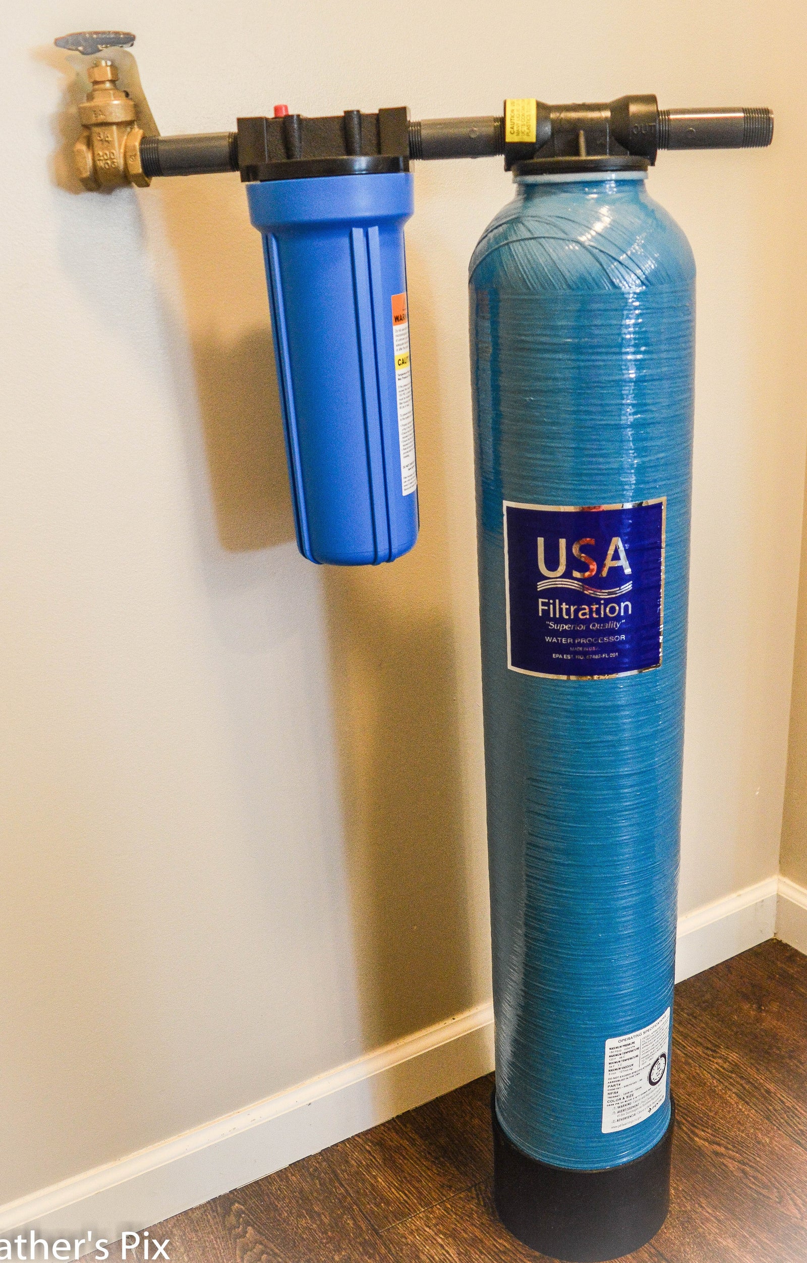 Water Filter Unit Complete Set Whole House Water Filter Unit System- USA-300